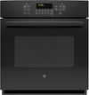 GE 27” Electric Convection Single Wall Oven – Black