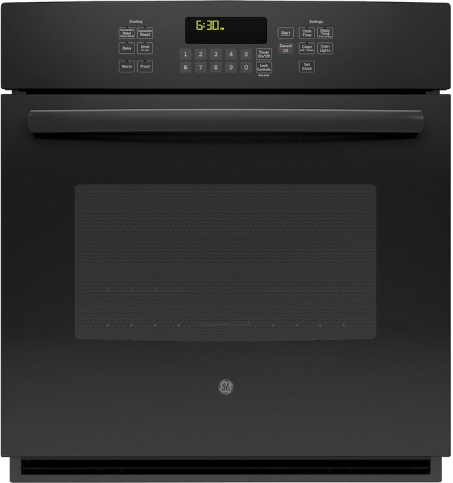 GE 27” Electric Convection Single Wall Oven – Black