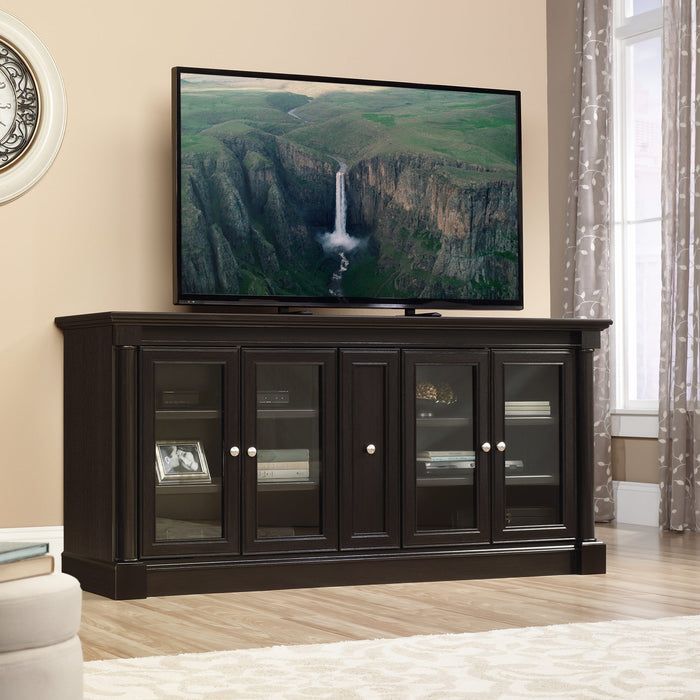 Avery 70\" Traditional TV Stand with Storage and Cable Management for TVs up to 80\"- Dark Brown