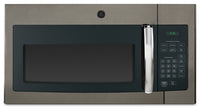 GE 1.6 Cu. Ft. Over-the-Range Microwave with Programmable Defrost and 300 CFM - Slate - JVM1635SLJC 