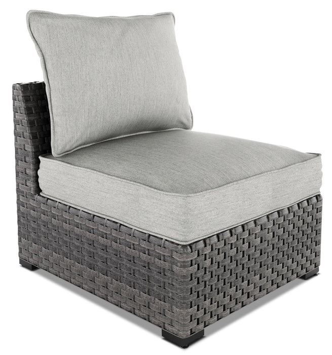 Salem Patio Armless Chairs, Set of 2