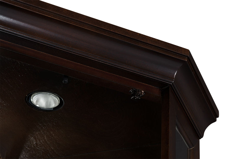 London Corner Display Cabinet