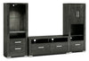 Allendale 3-Piece Entertainment Centre with 56\" TV Opening – Anthracite