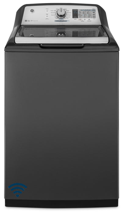 GE 5.3 Cu. Ft. Top-Load Washer and 7.4 Cu. Ft. Electric Dryer