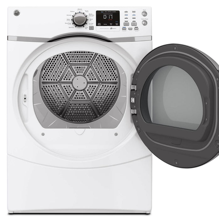 GE 7.5 Cu. Ft. Electric Dryer – GFMS170EHWW