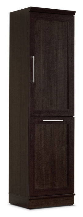 Clinton 19\" Storage Cabinet – Dakota Oak