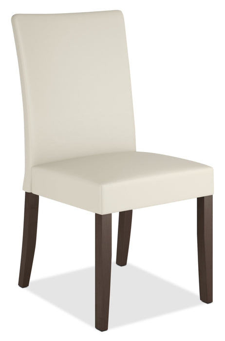 Atwood Faux Leather Dining Chair, Set of 2 - Cream