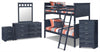 Leo 7-Piece Twin Bunk Bed Package