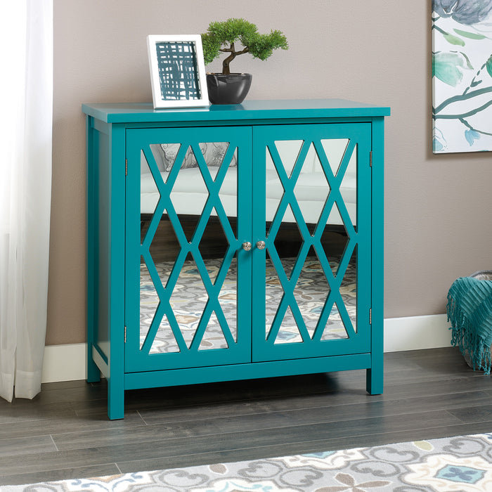Harbor View Accent Cabinet - Caribbean Blue