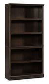 Florida 35.28 5-Shelf Bookcase - Dark Brown