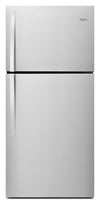 Whirlpool 30\" 19.2 Cu. Ft. Top-Mount Refrigerator - Monochromatic Stainless Steel - WRT519SZDM