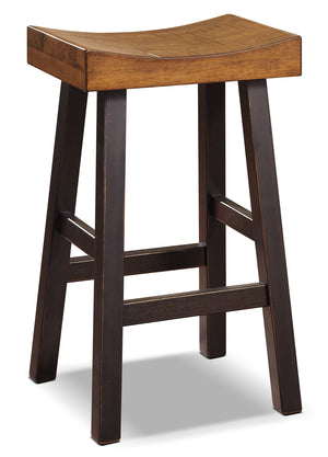 Glosco Barstool with Saddle-Seat, 30