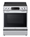 LG 6.3 Cu. Ft. Smart Induction Range with Instaview & Air Fry - Smudge Proof Stainless Steel - LSIL6336F