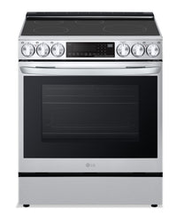 LG 6.3 Cu. Ft. Smart Induction Range with Instaview & Air Fry - Smudge Proof Stainless Steel - LSIL6… 