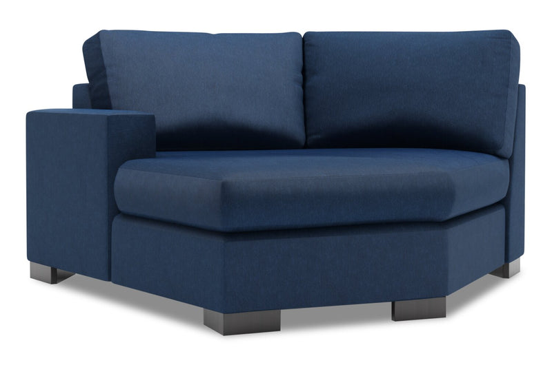Sofa Lab Track LAF Cuddler - Pax Navy