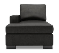 Sofa Lab Track LAF Chaise - Luna Kohl