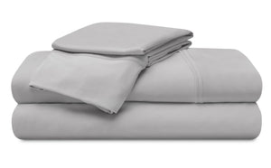 BEDGEAR Ver-Tex™ Performance 5-Piece King Split Sheet Set - Light Grey