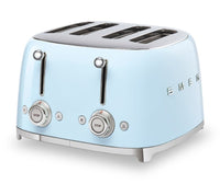 Smeg 4-Slice Long-Slot Toaster - TSF03PBUS