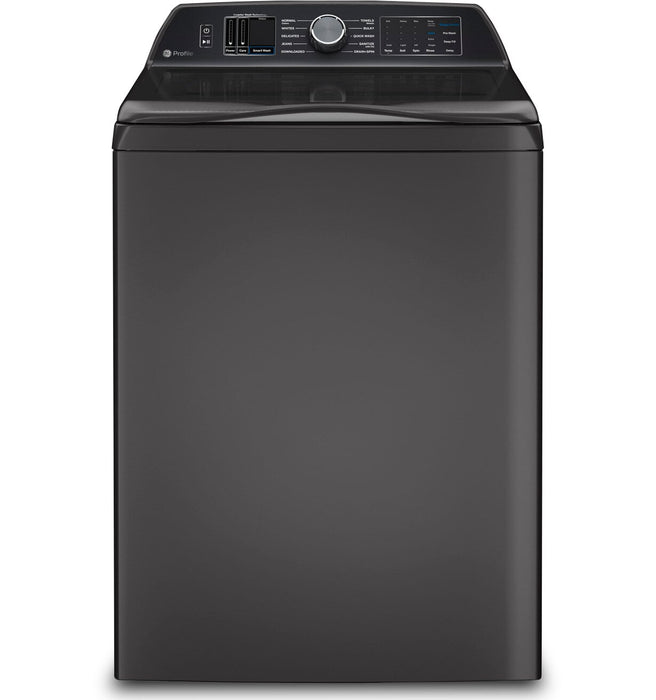 Profile 6.2 Cu. Ft. Top-Load Washer and 7.4 Cu. Ft. Electric Dryer - Diamond Grey 
