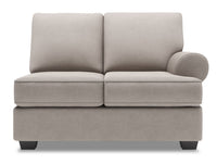 Sofa Lab Roll RAF Loveseat - Pax Slate