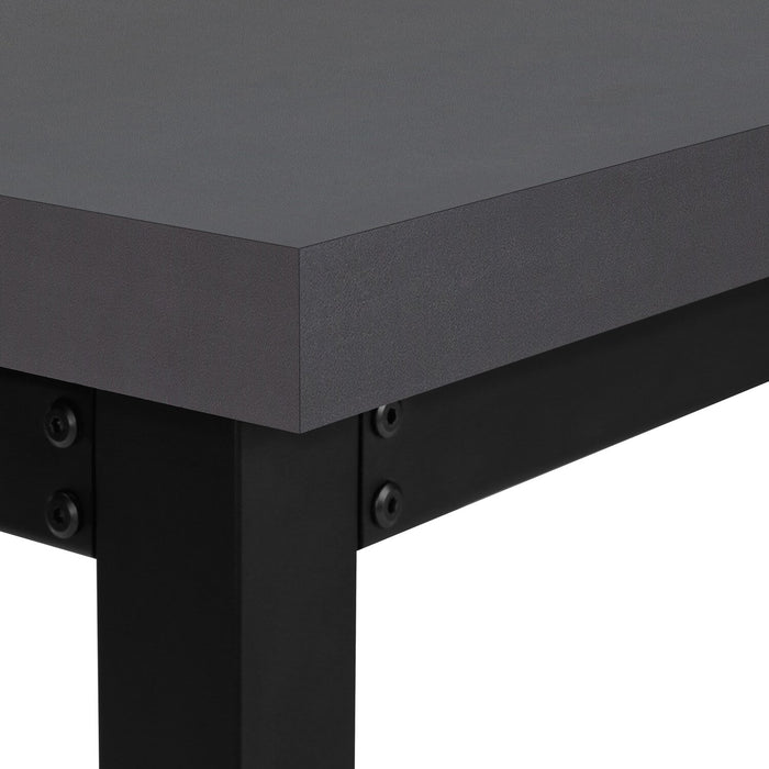 Kai 47.25\" Adjustable Height Office Desk - Grey