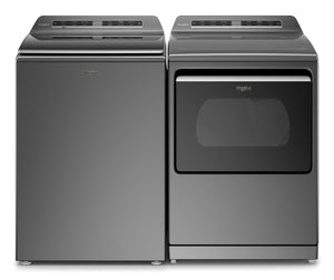 Whirlpool 6.0 Cu. Ft. Top-Load Washer and 7.4 Cu. Ft. Electric Dryer 