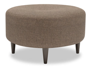 Sofa Lab The Curve Ottoman - Luna Praline