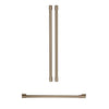 Café 3-Piece Handle Kit for French-Door Refrigerator in Brushed Bronze - CXMB3H3PNBZ
