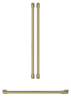 Café French-Door Refrigerator Brushed Brass Handle Set - CXMA3H3PNCG