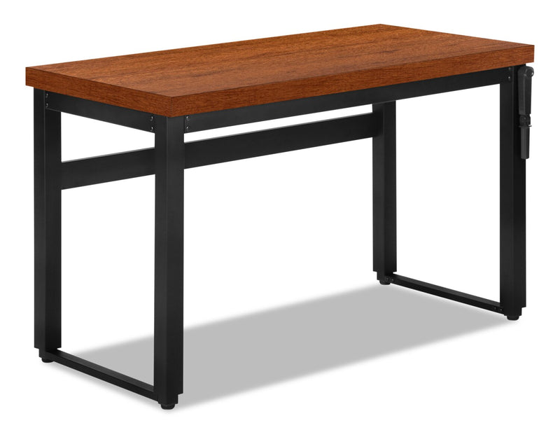 Kai 47.25\" Adjustable Height Office Desk - Cherry