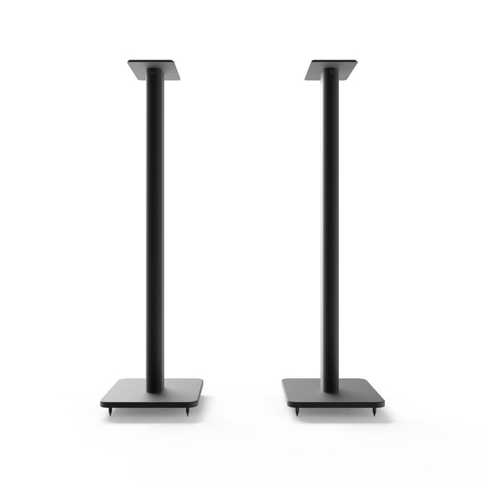 Kanto SP32PL 32\" Tall Bookshelf Speaker Floor Stands with Integrated Cable Management, Black