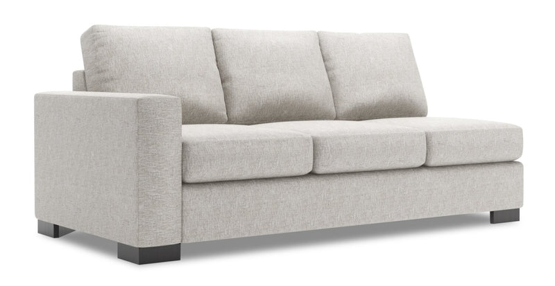 Sofa Lab Track LAF Sofa - Luxury Silver