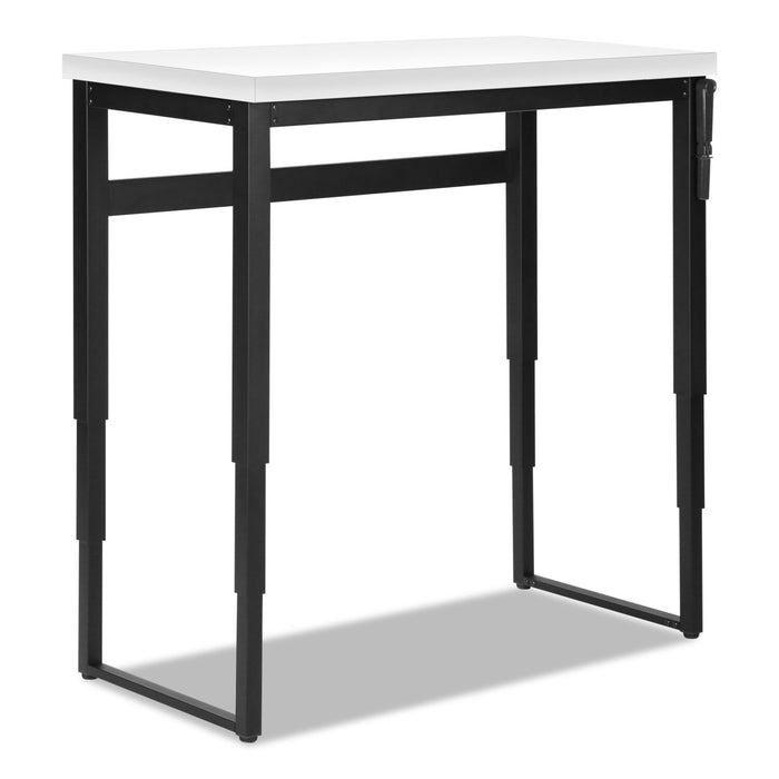 Kai 47.25\" Adjustable Height Office Desk - White/Black