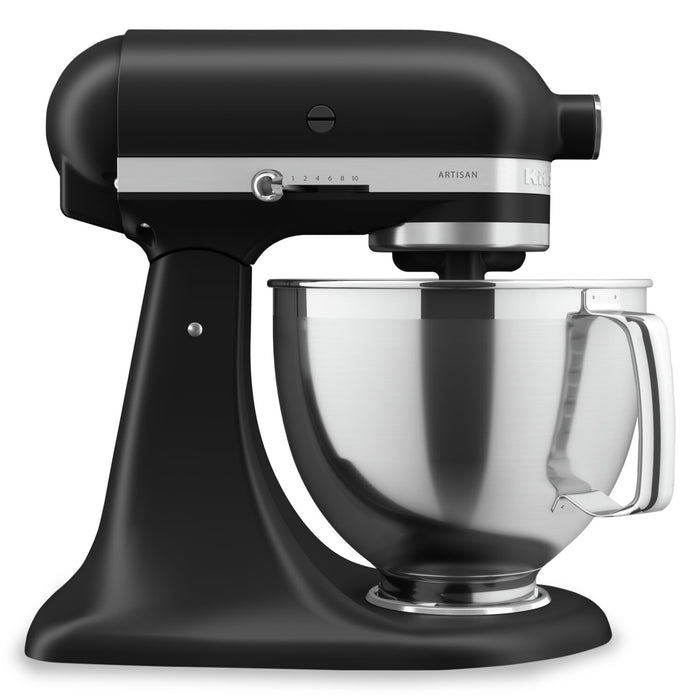KitchenAid Artisan Series Tilt-Head Stand Mixer with Premium Accessory Pack - KSM195PSBM