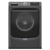 Maytag 5.2 Cu. Ft. Front-Load High-Efficiency Steam Washer - Volcano Black - Stackable - MHW5630MBK 