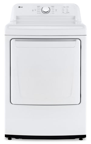 LG 7.3 Cu. Ft. Electric Dryer - White - DLE6100W