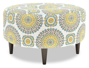 Sofa Lab The Curve Ottoman - Jade