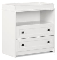 Ivy Baby Change Table with Storage Drawers - White 