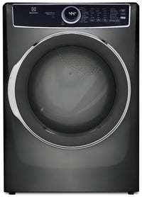 Electrolux 8 Cu. Ft. Gas Dryer with Steam - Titanium - Stackable - ELFG7537AT 