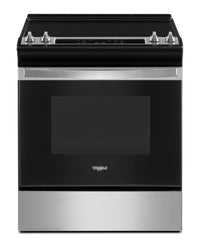 Whirlpool 4.8 Cu. Ft. Electric Range with Self-Clean - Stainless Steel - YWEE515S0LS 