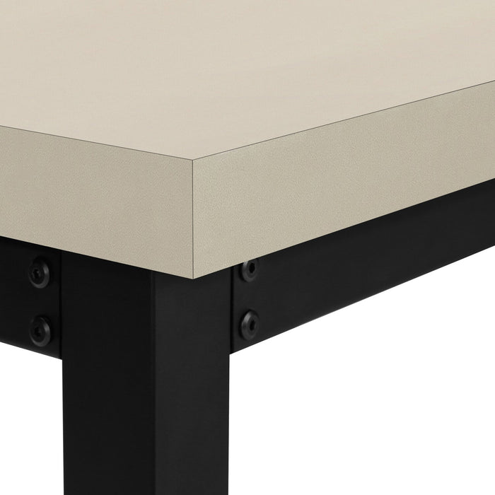 Kai 47.25\" Adjustable Height Office Desk - Taupe