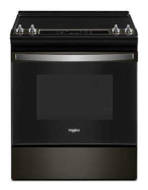 Whirlpool 4.8 Cu. Ft. Electric Range with Self-Clean - Black Stainless - YWEE515S0LV