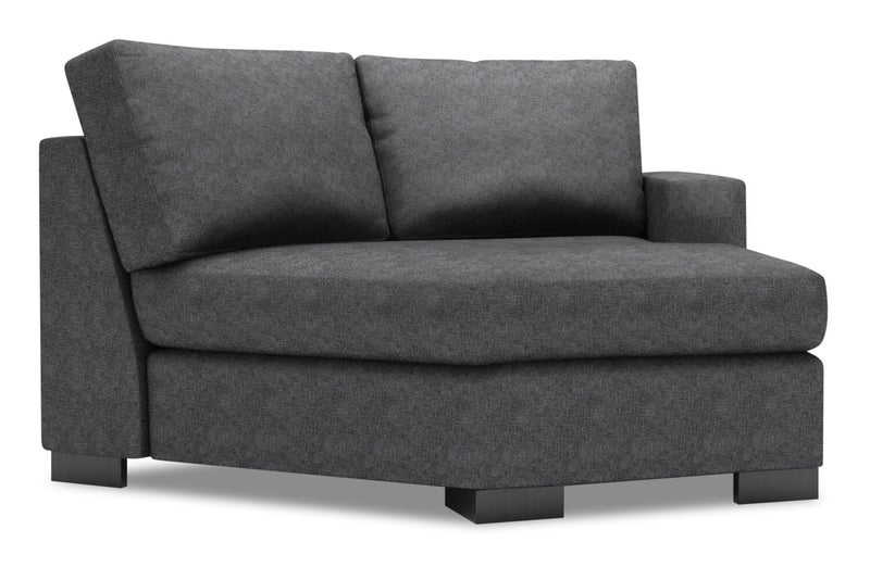 Sofa Lab Track RAF Cuddler - Luxury Charcoal