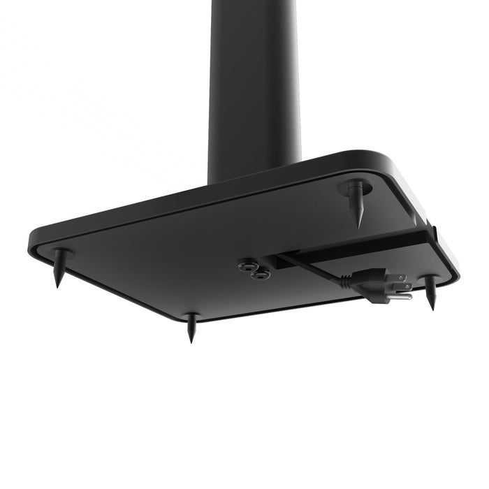 Kanto SP32PL 32\" Tall Bookshelf Speaker Floor Stands with Integrated Cable Management, Black