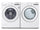 LG 5.2 Cu. Ft. Front-Load Washer and 7.4 Cu. Ft. Electric Dryer - White