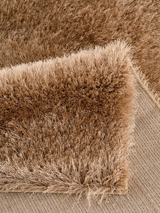 Harlow Gold Shag Area Rug - 5' x 7'