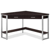 Christiana 42\" Corner Office Desk with Drawer - Espresso