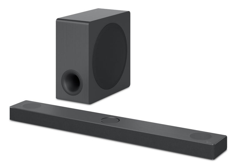 LG 3.1.3-Channel 480 W High Res Soundbar with Wireless Subwoofer - S80QY.DCANLLK