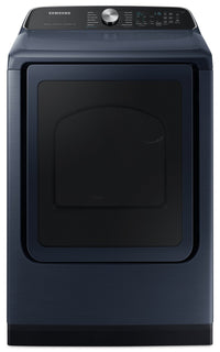 Samsung 7.4 Cu. Ft. Electric Dryer with Steam - Navy - DVE54CG7155DAC 