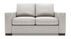 Sofa Lab Track Loveseat - Luxury Silver